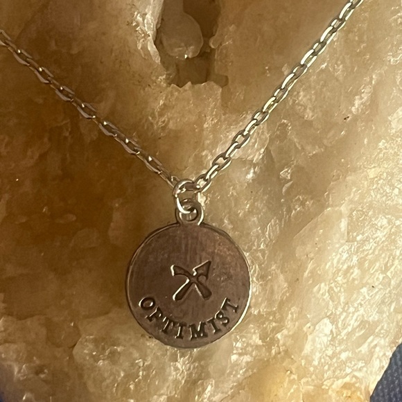 New Silver Stamped Sagittarius Zodiac Astrology Sign Pendant 24" Chain Necklace - Picture 5 of 6